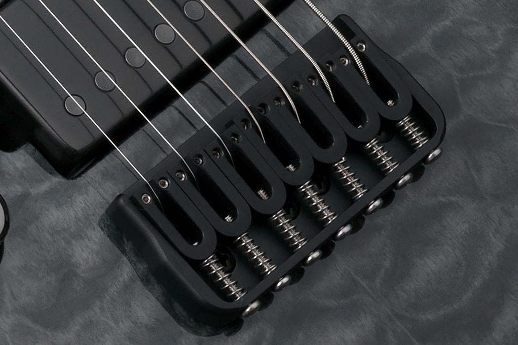 Schecter Hellraiser Hybrid C-7 Left-Handed Electric Guitar - Trans Black Burst
