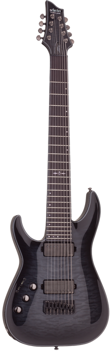 Schecter Hellraiser Hybrid C-8 Left-Handed Electric Guitar - Trans Black Burst