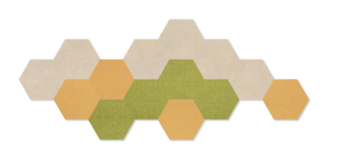 Mukava Hexa Nest Flexi Acoustic Panel