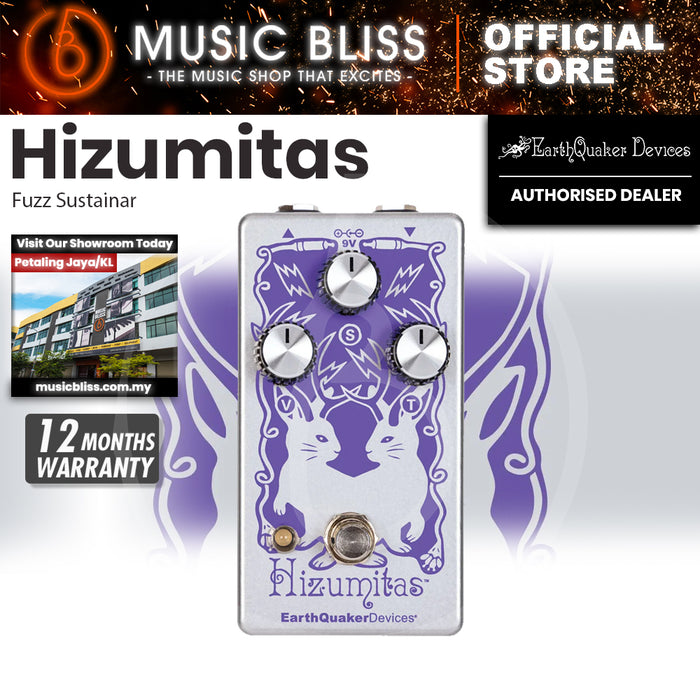 EarthQuaker Devices Hizumitas Fuzz Sustainar Pedal