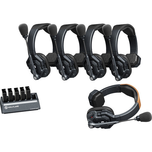 Hollyland Solidcom SE 5S 5-person Wireless Intercom System - Global Version