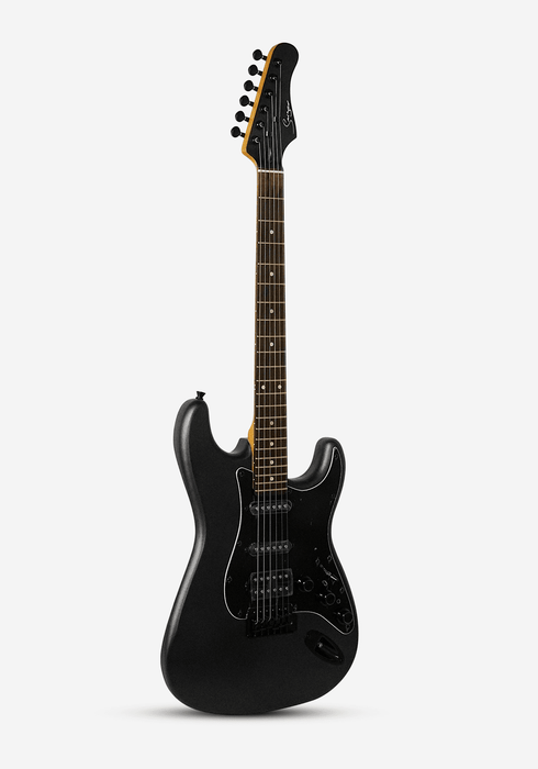 Smiger L-G2-i6-MBK Smart Electric Guitar with Built-in Effects - Matte Black | All-in-One Starter Guitar