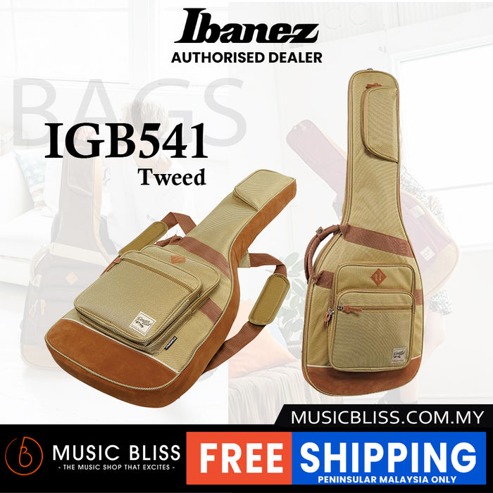 Ibanez IGB541 PowerPad Designer Electric Guitar Gig Bag - Tweed