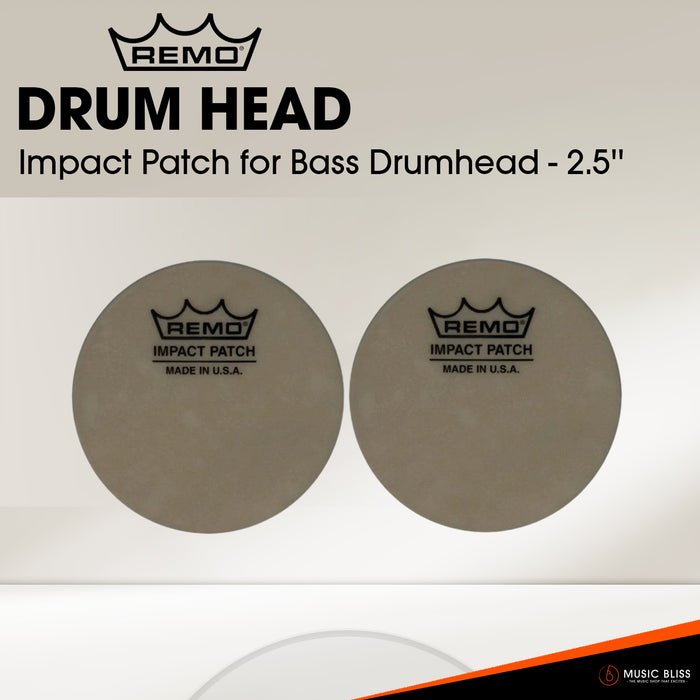 Remo Impact Patch for Bass Drumhead - 2.5''