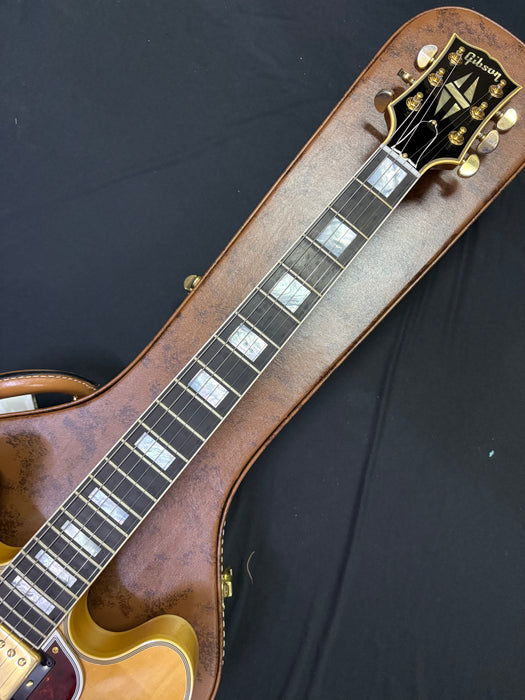 [SN A940261] CERTIFIED USED GIBSON 1959 ES-355 REISSUE STOP BAR VOS SEMI-HOLLOWBODY ELECTRIC GUITAR - VINTAGE NATURAL [2024]