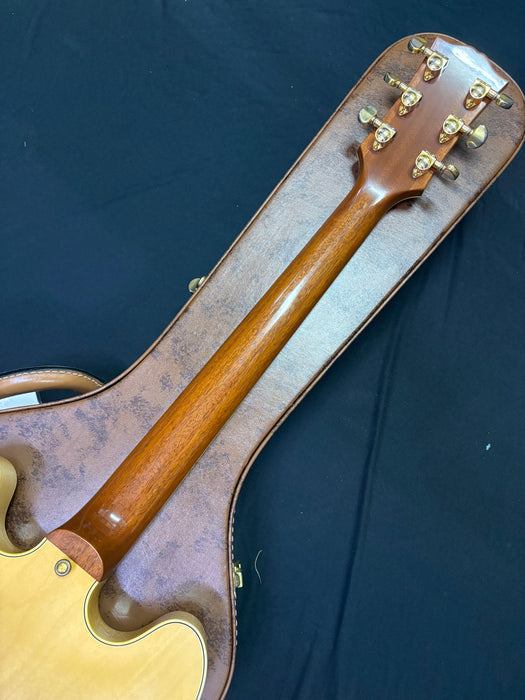 [SN A940261] CERTIFIED USED GIBSON 1959 ES-355 REISSUE STOP BAR VOS SEMI-HOLLOWBODY ELECTRIC GUITAR - VINTAGE NATURAL [2024]