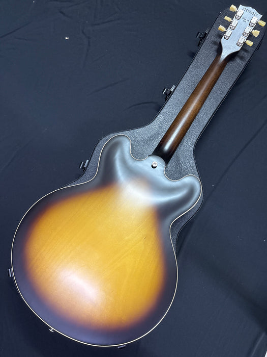 [SN 216750217] CERTIFIED USED GIBSON ES-335 SATIN SEMI-HOLLOWBODY ELECTRIC GUITAR - SATIN VINTAGE BURST [2025]