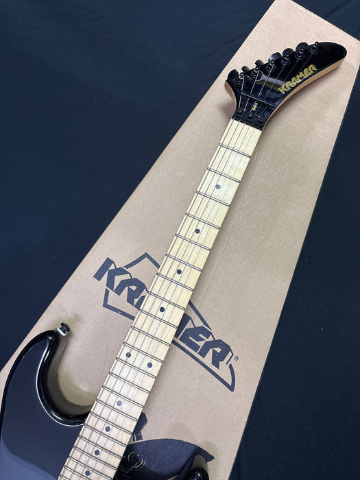 [SN 22062903682] CERTIFIED USED Kramer Baretta Electric Guitar - Ebony