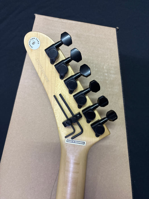 [SN 22062903682] CERTIFIED USED Kramer Baretta Electric Guitar - Ebony