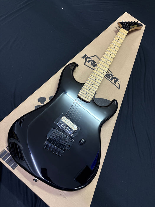 [SN 22062903643] CERTIFIED USED Kramer Baretta Electric Guitar - Ebony