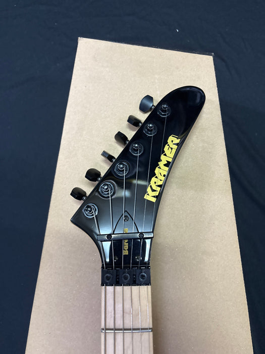 [SN 22062903643] CERTIFIED USED Kramer Baretta Electric Guitar - Ebony