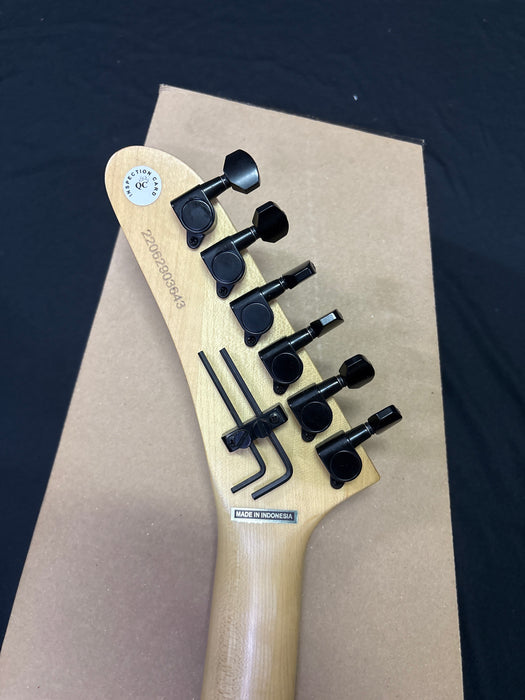 [SN 22062903643] CERTIFIED USED Kramer Baretta Electric Guitar - Ebony
