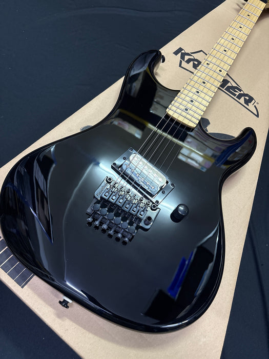 [SN 22062903697] CERTIFIED USED Kramer Baretta Electric Guitar - Ebony