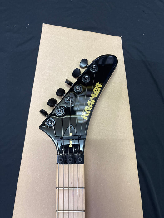 [SN 22062903697] CERTIFIED USED Kramer Baretta Electric Guitar - Ebony