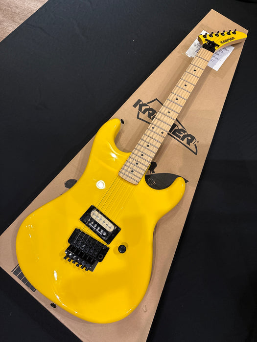 [SN 22062903537] CERTIFIED USED Kramer Baretta Electric Guitar - Bumblebee Yellow