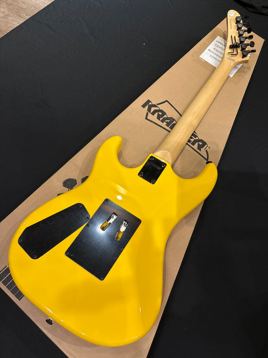 [SN 22062903537] CERTIFIED USED Kramer Baretta Electric Guitar - Bumblebee Yellow