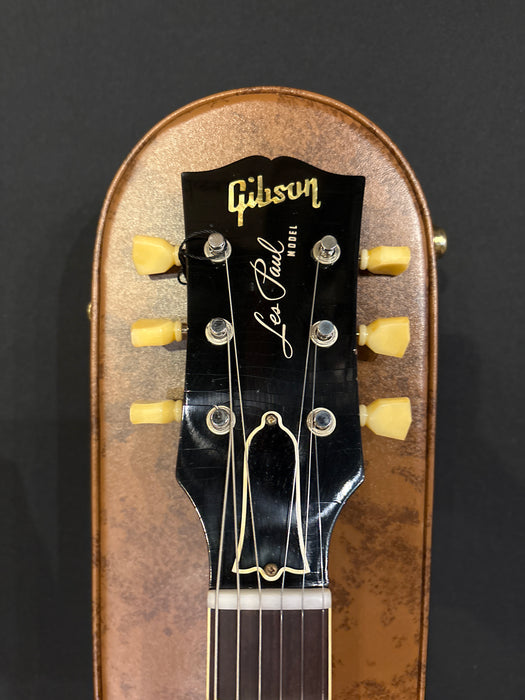 [SN 952886] CERTIFIED USED GIBSON 1959 LES PAUL STANDARD REISSUE ULTRA LIGHT AGED ELECTRIC GUITAR - SUNRISE TEABURST [2025]