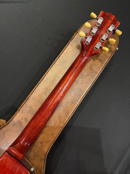 [SN 952886] CERTIFIED USED GIBSON 1959 LES PAUL STANDARD REISSUE ULTRA LIGHT AGED ELECTRIC GUITAR - SUNRISE TEABURST [2025]