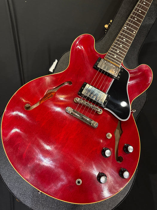 [SN 140246] CERTIFIED USED GIBSON 1961 ES-335 REISSUE ULTRA LIGHT AGED SEMI-HOLLOWBODY ELECTRIC GUITAR - 60S CHERRY [2024]