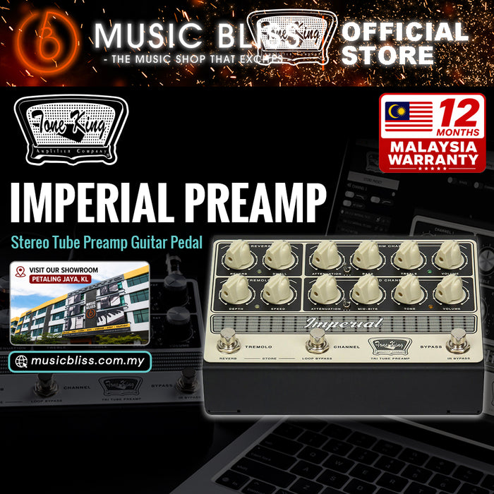 Tone King Imperial Tri-tube Preamp and DI Pedal
