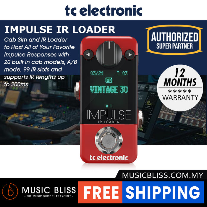 TC Electronic Impulse IR Loader - Music Bliss Malaysia