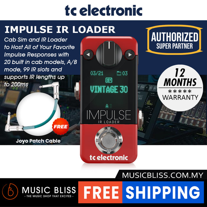 TC Electronic Impulse IR Loader - Music Bliss Malaysia