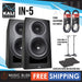 Kali Audio IN-5 5-inch Powered Studio Monitor with FREE Isolation Pads and Cables - Pair (IN5) - Music Bliss Malaysia