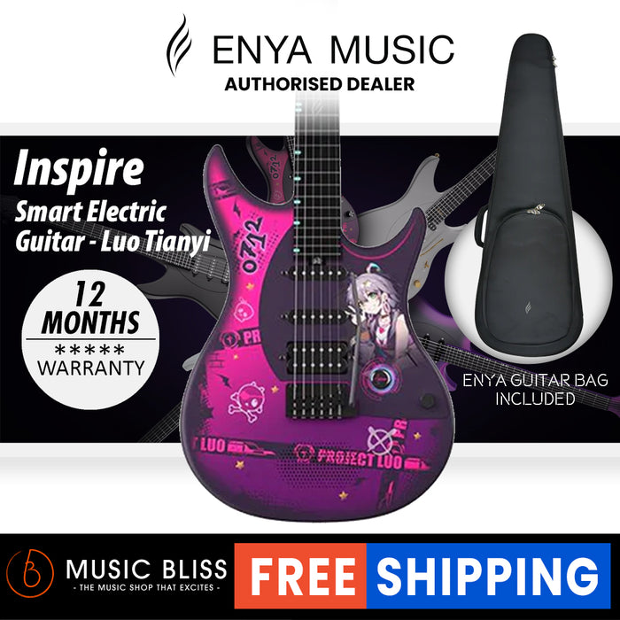 Enya Inspire Smart Electric Guitar - Luo Tianyi | Music Bliss Malaysia