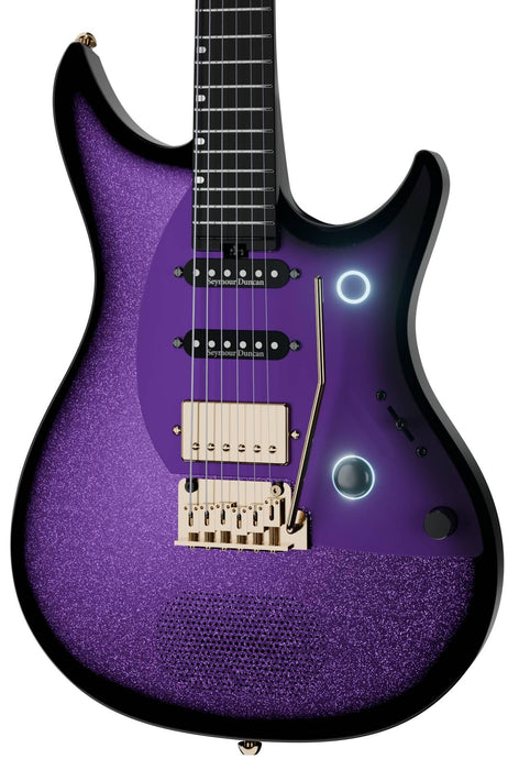 Enya Inspire Pro SD Smart Electric Guitar - Galactic Purple