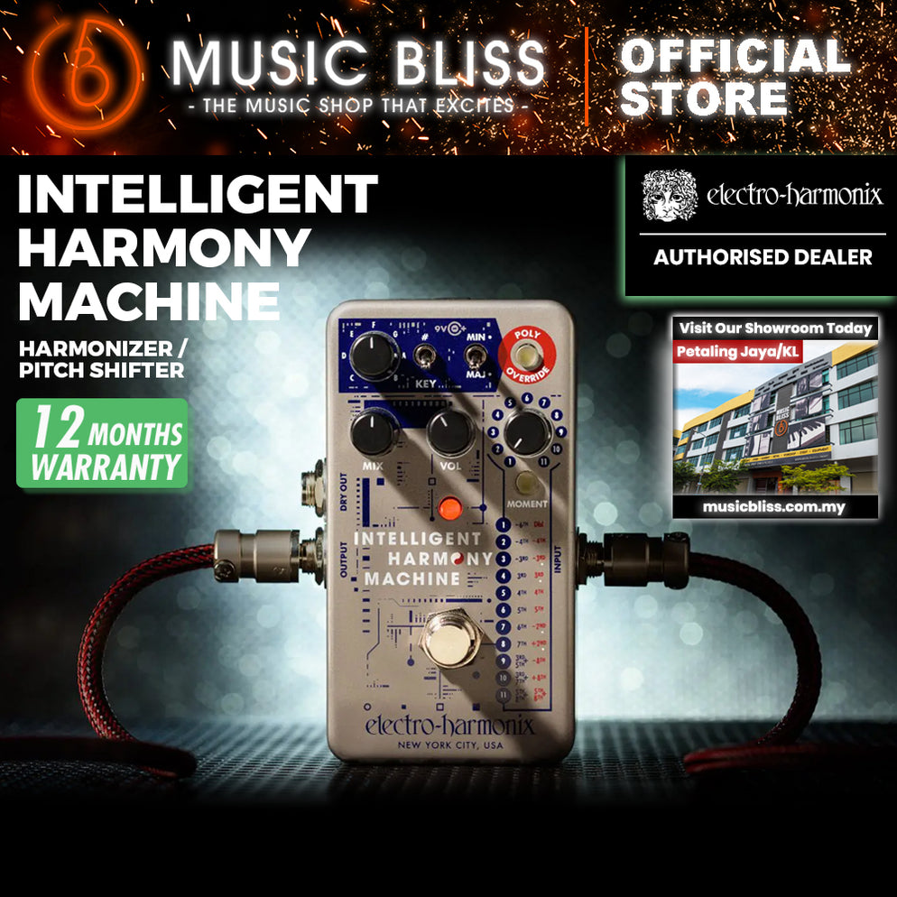 Electro Harmonix Intelligent Harmony Machine Harmony and Pitch Shifter ...