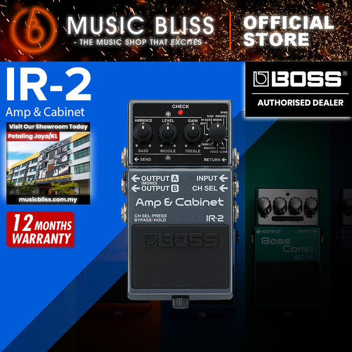 Boss IR-2 Amp and IR Cabinet Pedal