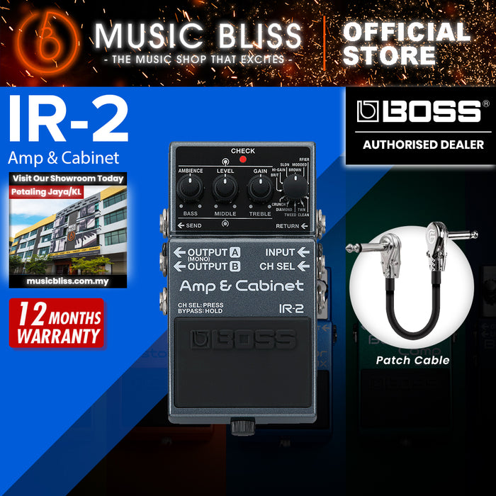 Boss IR-2 Amp and IR Cabinet Pedal