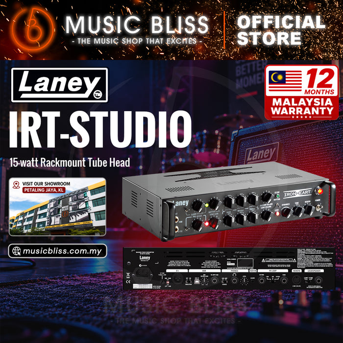 Laney IRT-STUDIO IronHeart Series 15-watt All Tube Guitar Amplifier Head