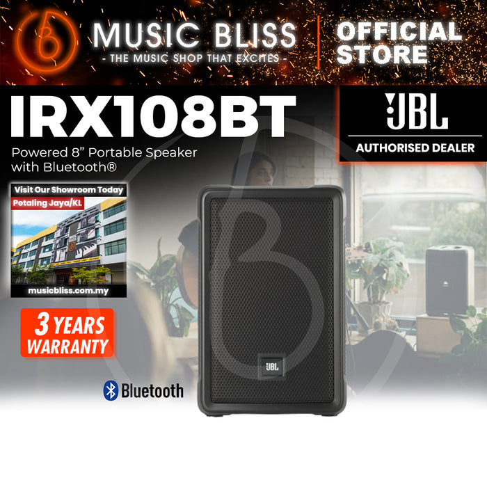 JBL IRX-108BT 1300W Powered 8" Portable Speaker