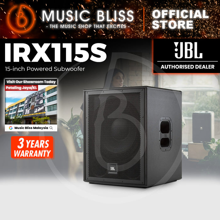JBL IRX-115S 1300-watt 15" Powered Subwoofer