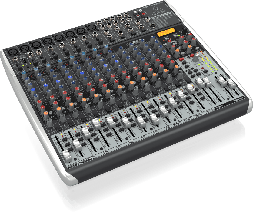 Behringer XENYX QX2222USB Mixer with USB and Effects