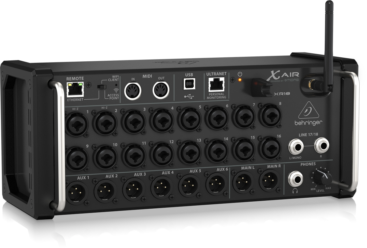 Behringer X Air XR18 Tablet-controlled Digital Mixer