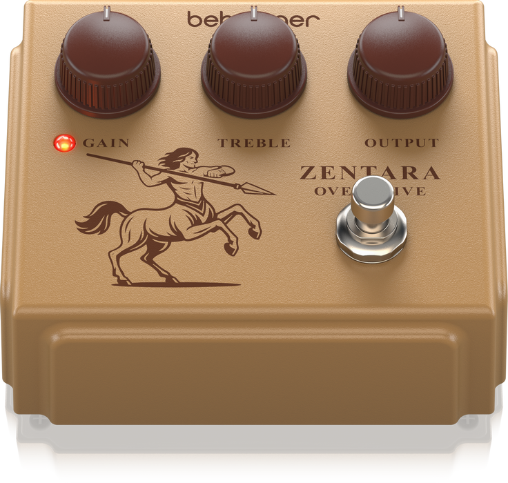 Behringer Zentara Overdrive Legendary Transparent Boost Overdrive Pedal