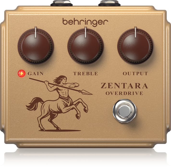 Behringer Zentara Overdrive Legendary Transparent Boost Overdrive Pedal