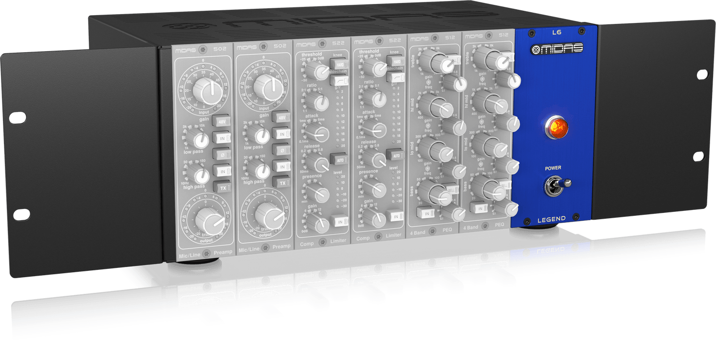 Midas Legend L6 500 Series Rackmount Chassis
