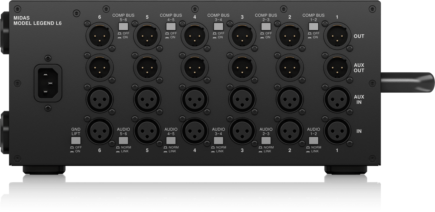 Midas Legend L6 500 Series Rackmount Chassis