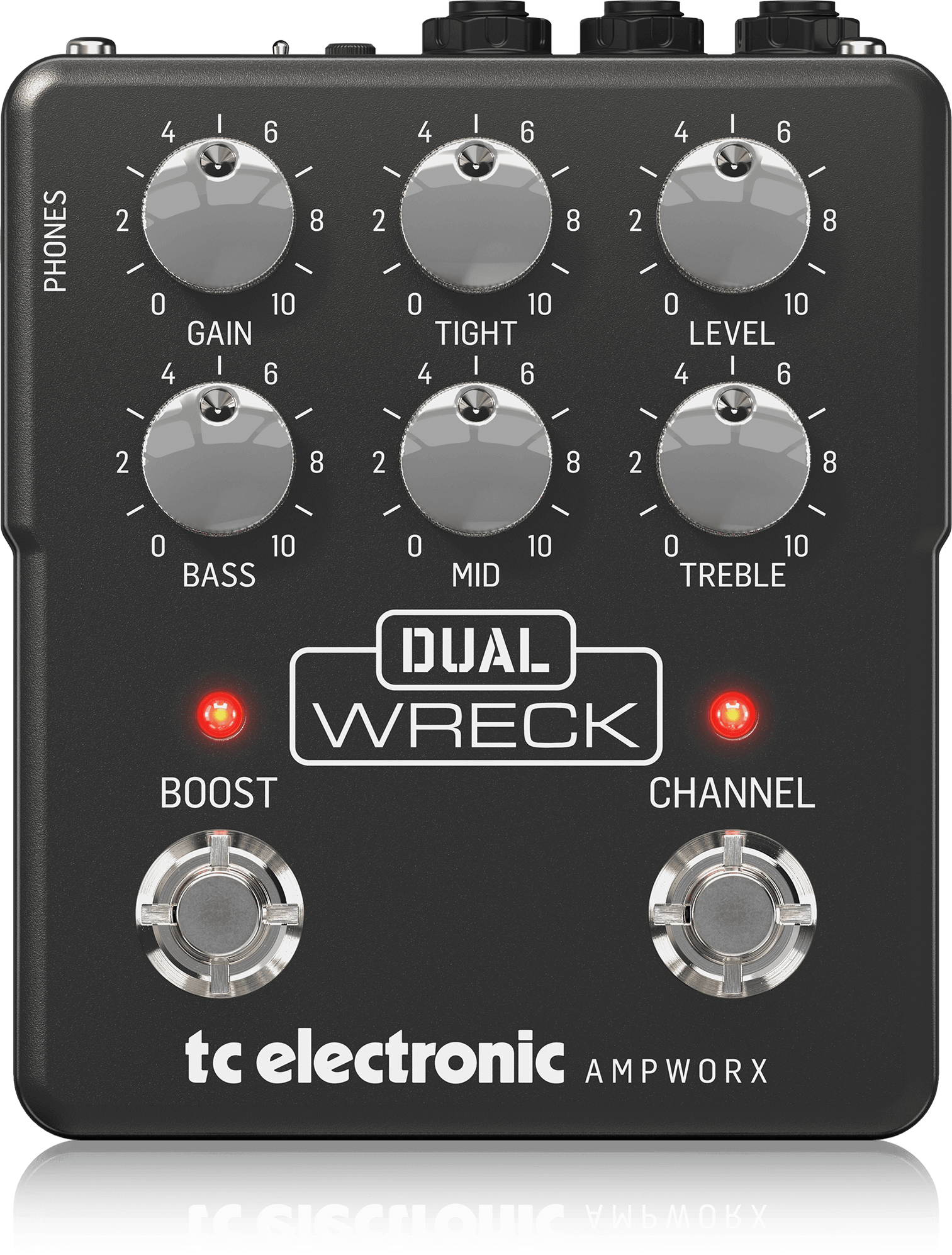 TC Electronic Ampworx Dual Wreck Preamp Pedal Music Bliss Malaysia