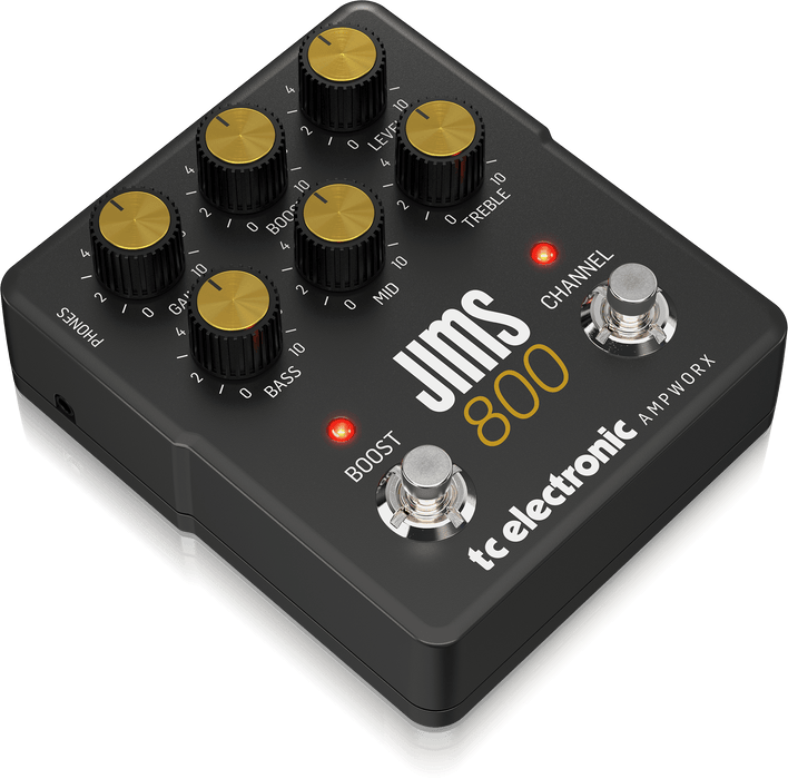 TC Electronic Ampworx JIMS 800 Preamp Pedal - Music Bliss Malaysia