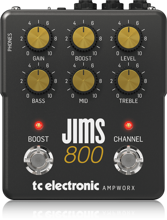 TC Electronic Ampworx JIMS 800 Preamp Pedal - Music Bliss Malaysia