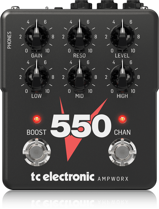 TC Electronic Ampworx V550 Preamp Pedal - Music Bliss Malaysia