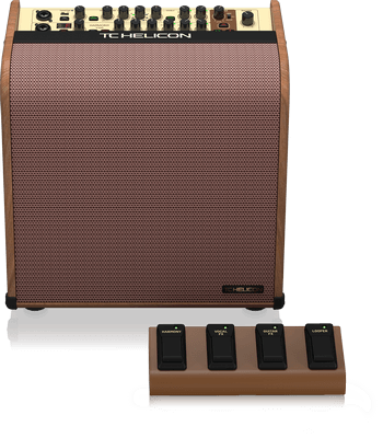 TC-Helicon Harmony V100 100-watt 2-channel Acoustic Amplifier - Music Bliss Malaysia