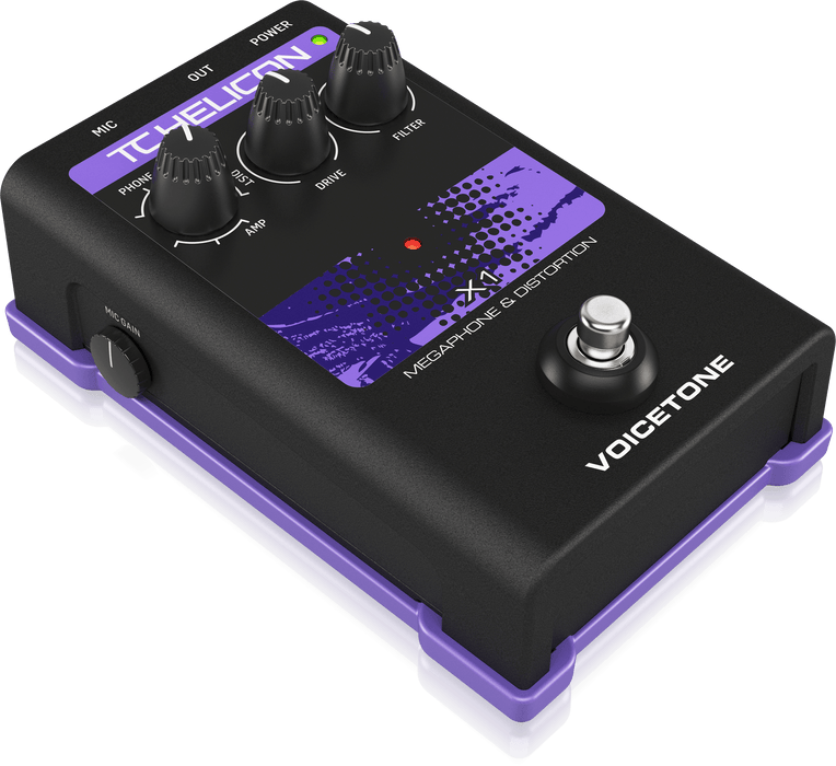Procesadores de voz VOICETONE X1 TC Helicon Procesadores de voz VOICETONE X1 TC Helicon