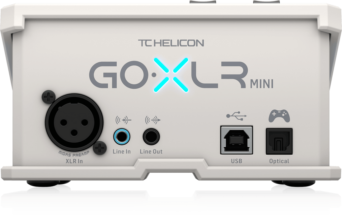 TC-Helicon GO XLR Mini USB Streaming Mixer with USB/Audio Interface ...