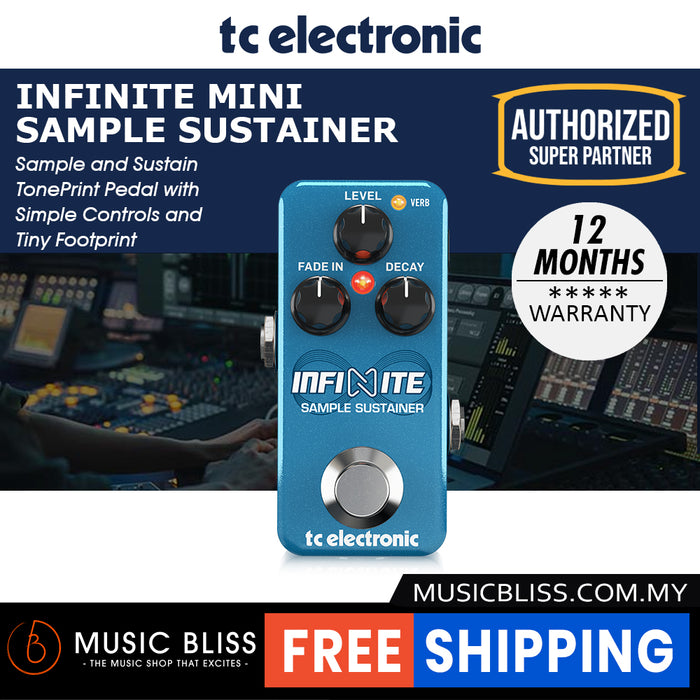 TC Electronic Infinite Sample Sustainer Mini Pedal