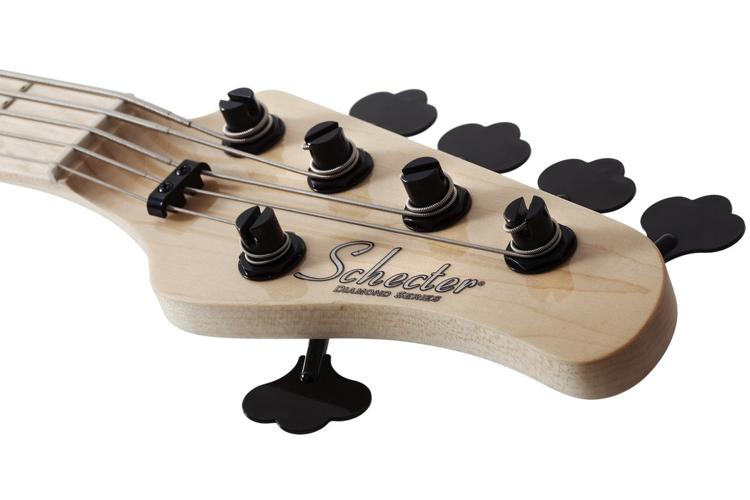 Schecter J-5  Maple FB Left-Handed Electric Bass Guitar - Sea Foam Green